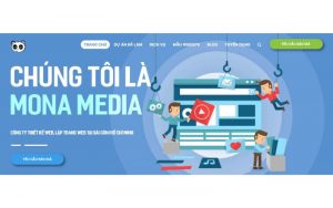 thiết kế website bán hàng tại Mona Media