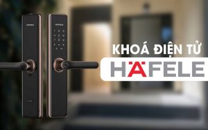 thương hiệu khóa cửa điện tử hafele