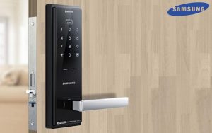 khóa cửa điện tử samsung