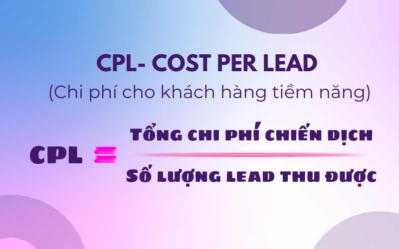 CPL chi phí cho khách hàng tiềm năng